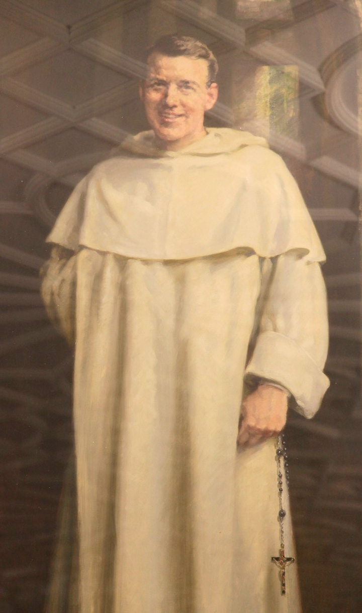 Bede  Jarret portrait from Blackfriars Oxford